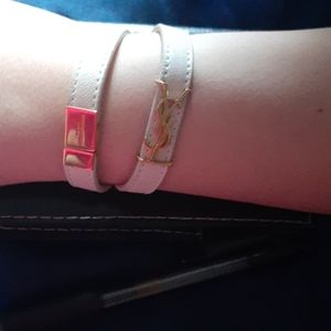 Double wrap bracelet.